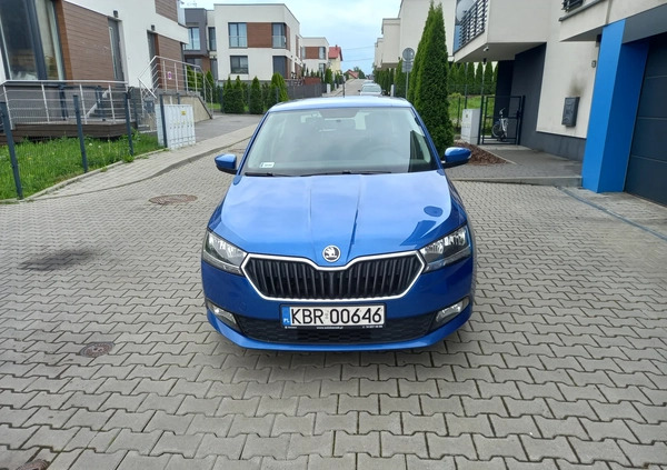 Skoda Fabia cena 57000 przebieg: 9269, rok produkcji 2021 z Brzesko małe 79